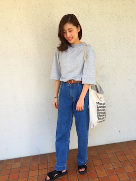 「MULLER（ミューラー）のアイテム」を使った、yuuさん（レディース・164cm）の春コーディネート