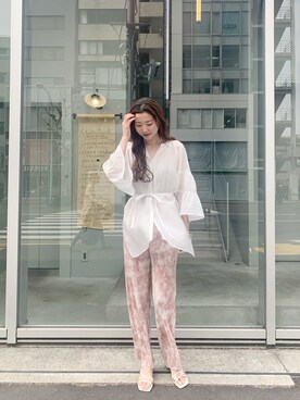 tsudaさん（レディース・163cm）の春コーディネート