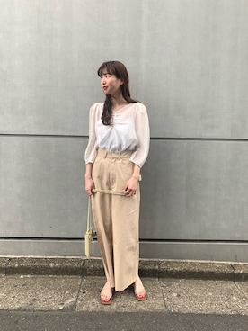 tsudaさん（レディース・163cm）の春コーディネート