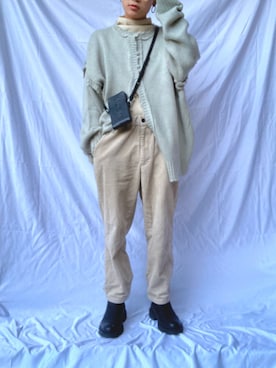 「select MOCA（セレクトモカ）のアイテム」を使った、りんりんさん（メンズ・167cm）の春コーディネート