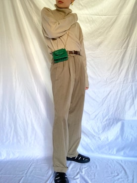 「URBAN RESEARCH（アーバンリサーチ）のアイテム（スニーカー）」を使った、りんりんさん（メンズ・167cm）の春コーディネート