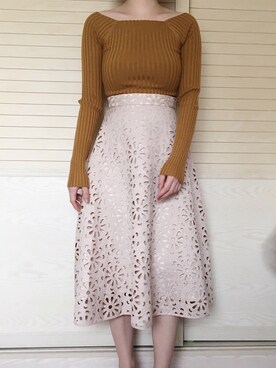 淡淡呀さん（レディース・158cm）の秋コーディネート