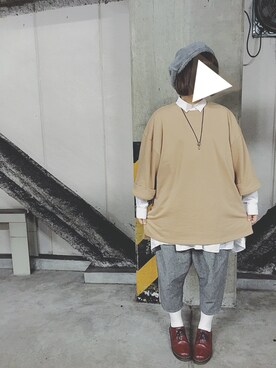 「7のアイテム」を使った、日高さん（レディース・161cm）の春コーディネート