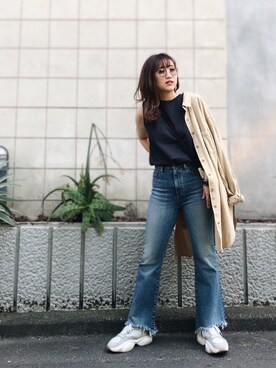 HONAMI.mさん（レディース・158cm）の春コーディネート