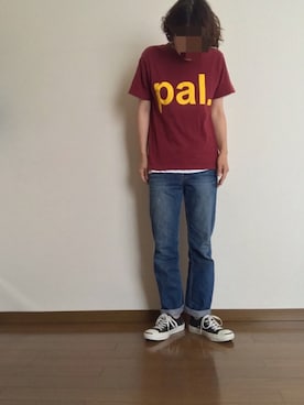 「リーバイス501」｜「アイテム（その他）」を使った、クララさん（レディース・160cm）の春コーディネート