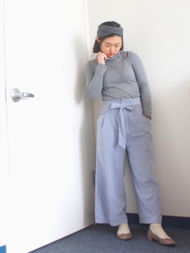 「ZARA（ザラ）のアイテム（パンプス）」を使った、ayaneさん（レディース・153cm）の冬コーディネート