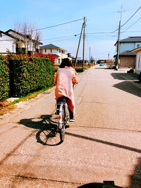 「NIKE（ナイキ）のアイテム（スニーカー、ブラック系）」を使った、tatsuoさん（レディース・151cm）の春コーディネート