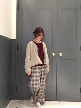 あーちょさん（レディース・156cm）の秋コーディネート