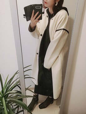 「COLONY 2139（コロニートゥーワンスリーナイン）のアイテム（その他アウター）」を使った、chii3☆さん（レディース・160cm）の秋コーディネート