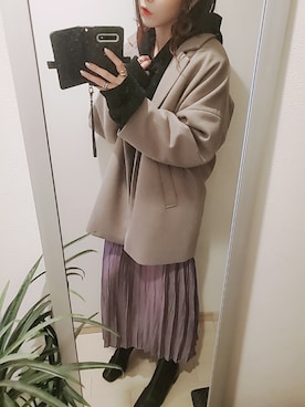 chii3☆さん（レディース・160cm）の冬コーディネート