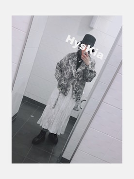 「H&M（エイチ・アンド・エム）のアイテム（ハット）」を使った、あろまうさん（レディース・156cm）の秋コーディネート