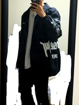 「PURPOSE（パーパス）のアイテム」を使った、りゅーせーさん（メンズ・178cm）の秋コーディネート