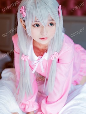 「エロマンガ先生 和泉紗霧 パジャマ風コスプレ衣装 いずみさぎり 日常私服風 仮装衣装（その他パンツ、ピンク系）」を使った、cosyayaさん（レディース・160cm）の春コーディネート