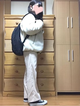 mayu☺︎さん（レディース・156cm）の冬コーディネート