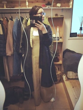 memekkoさん（レディース・165cm）の冬コーディネート