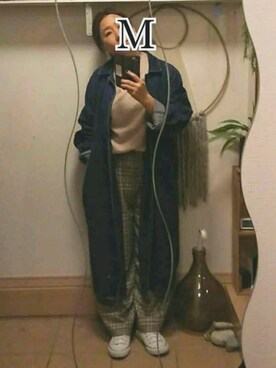 memekkoさん（レディース・165cm）の冬コーディネート