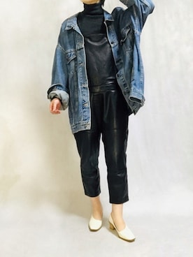 「ZARA（ザラ）のアイテム（オールインワン・サロペット）」を使った、はやまさんさん（レディース・165cm）の春コーディネート