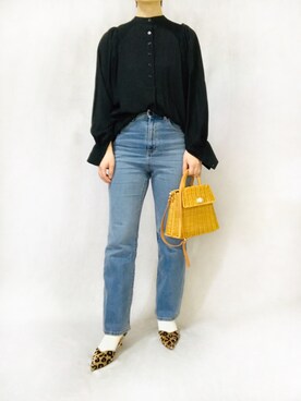 「Ameri（アメリ）のアイテム（バッグ）」を使った、はやまさんさん（レディース・165cm）の春コーディネート