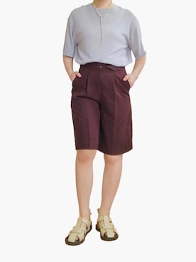 「Ameri（アメリ）のアイテム（アクセサリー）」を使った、はやまさんさん（レディース・165cm）の春コーディネート