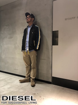 「WACKO MARIA（ワコマリア）のアイテム」を使った、留さん（メンズ・181cm）の春コーディネート