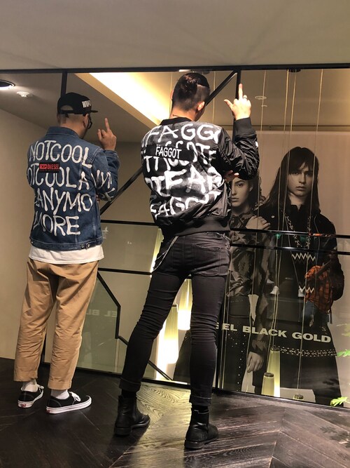 留(DIESEL ACCESSORIES STORE ピオレ姫路店)｜DIESELのデニムジャケットを使ったコーディネート WEAR