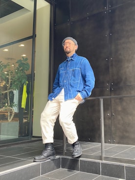 留さん(メンズ・181cm)の春コーディネート