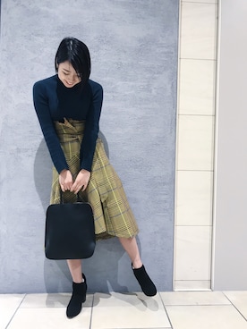 AYAKA_OBARAさん（レディース・165cm）の秋コーディネート