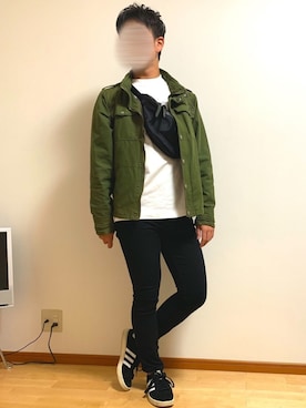 「URBAN RESEARCH Sonny Label（アーバンリサーチサニーレーベル）のアイテム（スニーカー）」を使った、くさきゆうせさん（メンズ・168cm）の秋コーディネート