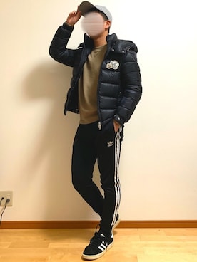 「URBAN RESEARCH Sonny Label（アーバンリサーチサニーレーベル）のアイテム（スニーカー）」を使った、くさきゆうせさん（メンズ・168cm）の冬コーディネート