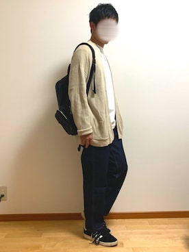 「URBAN RESEARCH Sonny Label（アーバンリサーチサニーレーベル）のアイテム（スニーカー）」を使った、くさきゆうせさん（メンズ・168cm）の春コーディネート