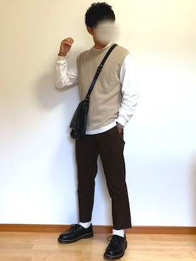 くさきゆうせさん(メンズ・168cm)の秋コーディネート