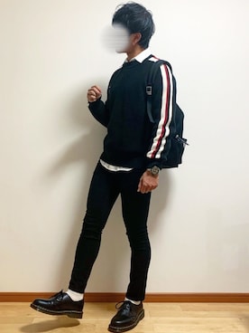 「HALB（ハルプ）のアイテム」を使った、くさきゆうせさん（メンズ・168cm）の秋コーディネート
