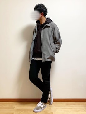 くさきゆうせさん（メンズ・168cm）の冬コーディネート