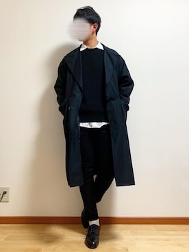 「GOSTAR DE FUGA（ゴスタール ジフーガ）のアイテム」を使った、くさきゆうせさん（メンズ・168cm）の冬コーディネート