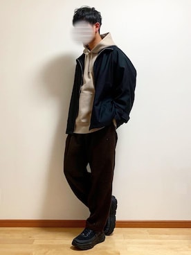 くさきゆうせさん（メンズ・168cm）の冬コーディネート