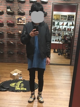 「お買い物」｜「アイテム（アナログ腕時計）」を使った、kazuさん（メンズ・174cm）の春コーディネート