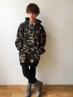「PROCLUB」｜「アイテム（その他）」を使った、koushoutagaki【NOIR】さん（メンズ・165cm）の冬コーディネート