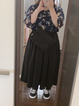 シャツ ブラウスを使った デブのコーディネート のレディース人気ファッションコーディネート Wear