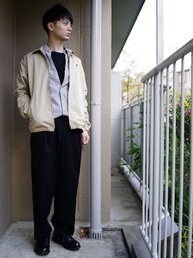 かいとさん（メンズ・171cm）の秋コーディネート