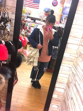 이즈미♡さん（レディース・158cm）の冬コーディネート