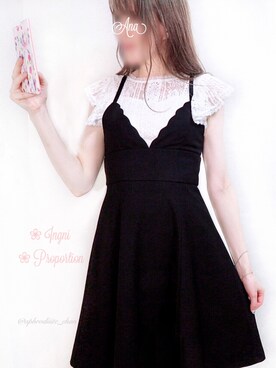 「EDIT COLOGNE（エディットコロン）のアイテム（ワンピース/ドレス）」を使った、𝒜𝓃𝒶さん（レディース・167cm）の夏コーディネート