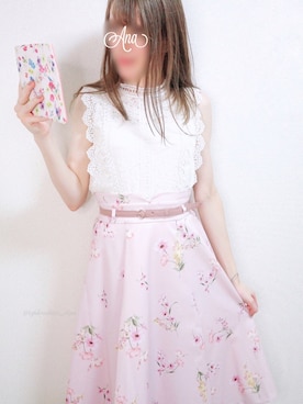 𝒜𝓃𝒶さん（レディース・167cm）の夏コーディネート