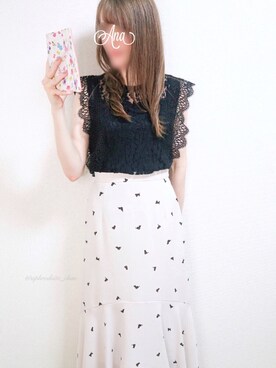 「BERADIANCE」｜𝒜𝓃𝒶さん（レディース・167cm）の夏コーディネート