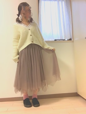 aya❁*·⑅さん（レディース・159cm）の冬コーディネート