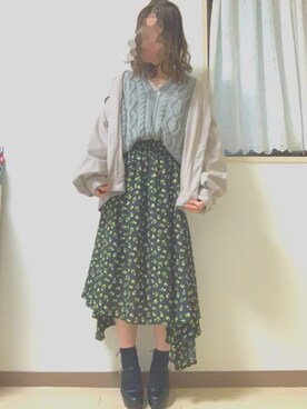 aya❁*·⑅さん(レディース・159cm)の冬コーディネート