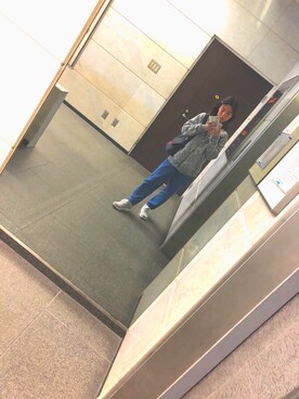 「AEON STYLE（イオンスタイル）のアイテム（スリッポン）」を使った、kokoさん（レディース・154cm）の春コーディネート