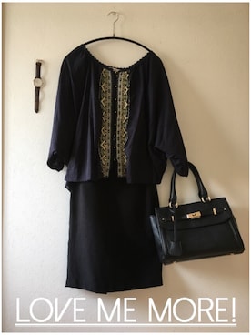 「CASUCAのアイテム」を使った、teey+さん（レディース・155cm）の春コーディネート