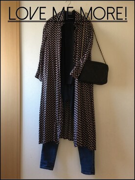 「chanel」｜「アイテム（シャツワンピース）」を使った、teey+さん（レディース・155cm）の秋コーディネート