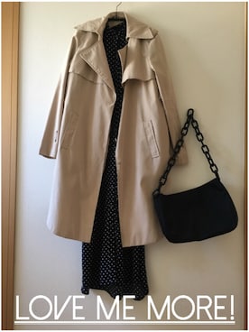 「CASUCAのアイテム」を使った、teey+さん（レディース・155cm）の春コーディネート