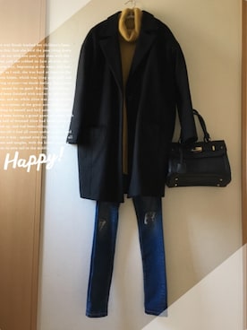 teey+さん（レディース・155cm）の冬コーディネート